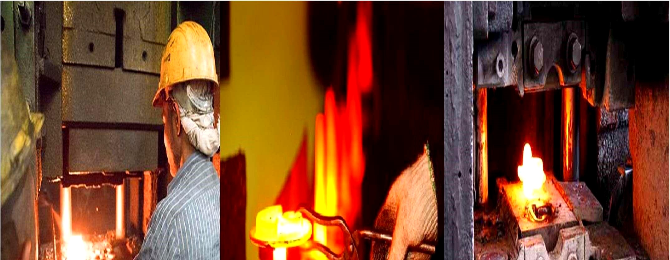 STPL Hot Forging Facility - Induction Heating and Heavy Forging Presses