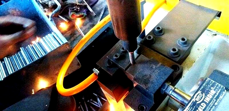 Projection Welding Electrode Spark Focus